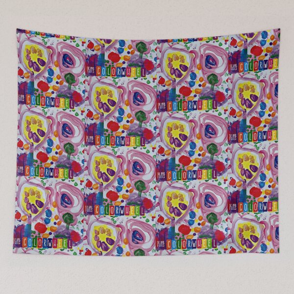 Item preview, Album Art: The April Fools "Colorwheel" Ruby Drake all of five years old is the artist of this wonderful cover.  designed and sold by BBWMERCHSTORE.