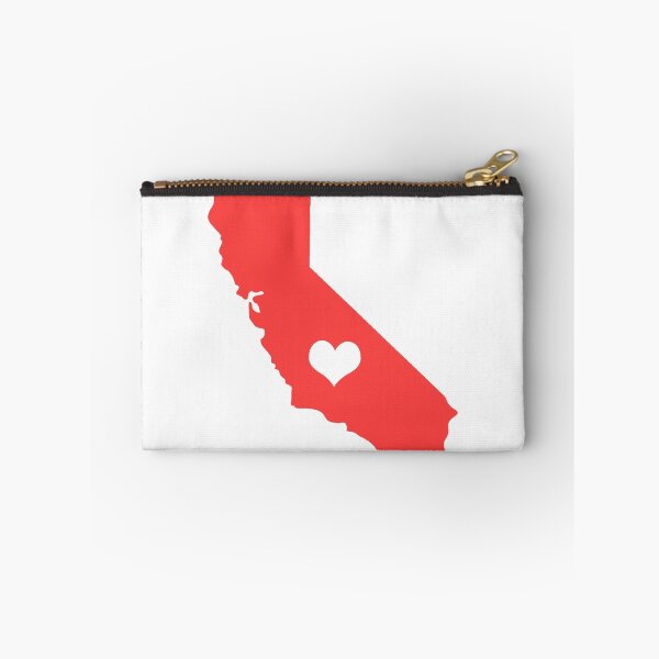 Item preview, California Heart Love Native Pride Home CA Red designed and sold by Mind of State.