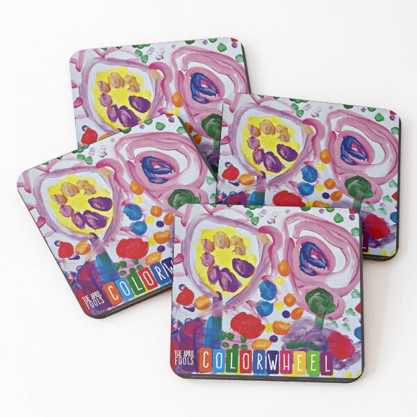 Item preview, Album Art: The April Fools "Colorwheel" Ruby Drake all of five years old is the artist of this wonderful cover.  designed and sold by BBWMERCHSTORE.