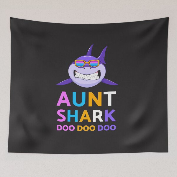 Item preview, Aunt Shark Doo Doo Doo designed and sold by Maka4.