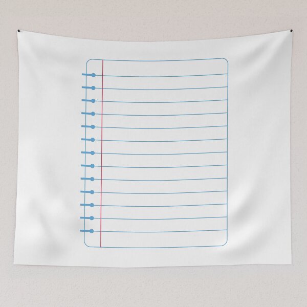 Item preview, Notebook Paper  - Back to School and Pre-K Gift Ideas For Students and Teachers designed and sold by ASClothDesign.
