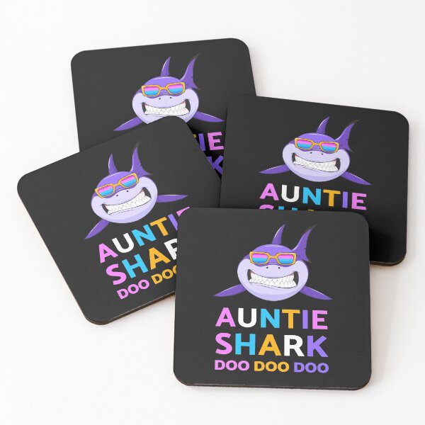 Item preview, Auntie Shark Doo Doo Doo designed and sold by Maka4.