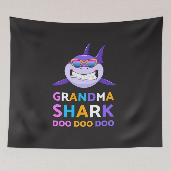 Item preview, Grandma Shark Doo Doo Doo designed and sold by Maka4.