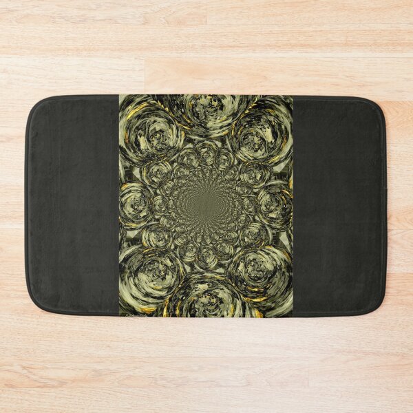 Item preview, Psychedelic Vortex Gold designed and sold by Faye Anastasopoulou.