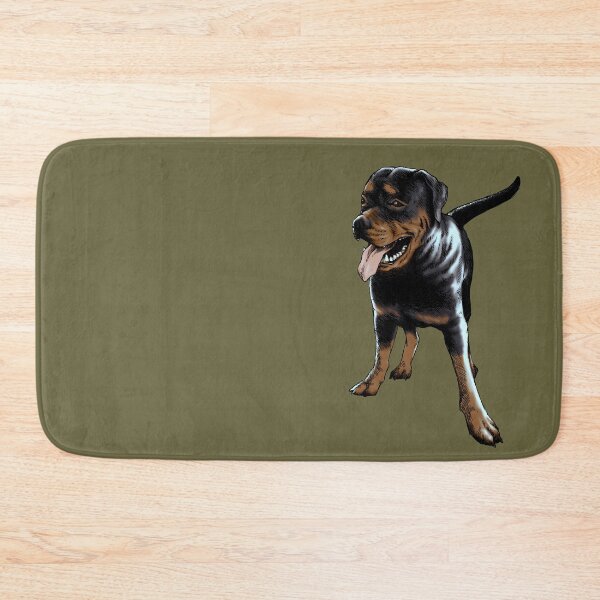 Item preview, Rottweiler Dog Portrait (colored version) designed and sold by MMMSdesigns.