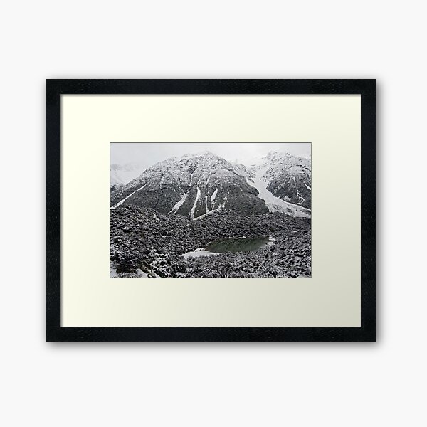 Blue Lake ? Framed Art Print