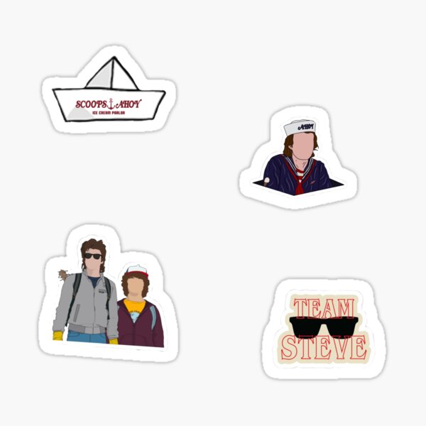 Item preview, Trendy TV Show Character Sticker Pack designed and sold by shannondunnx.