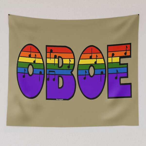 Item preview, Oboe Rainbow designed and sold by Havocgirl.
