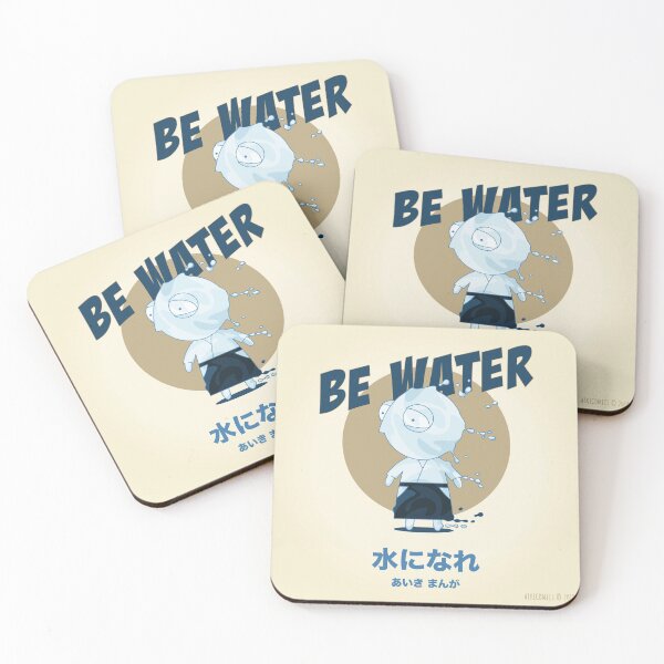 Item preview, Be Water designed and sold by ShopAikiComics.