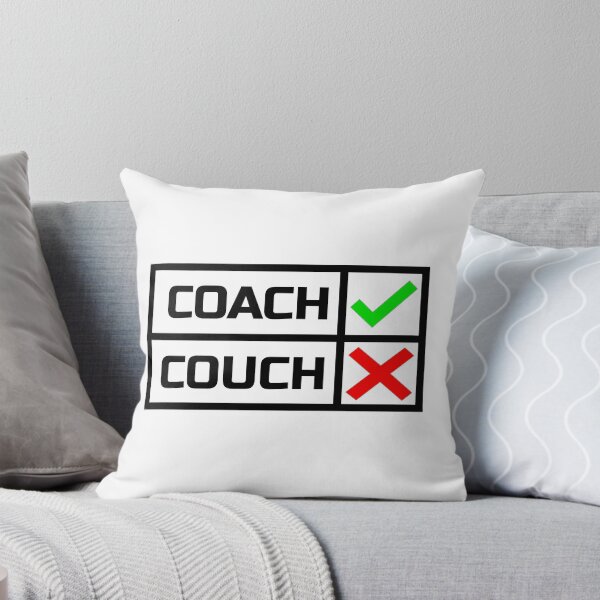 Item preview, Coach Versus Couch Funny Sports Slogan  designed and sold by plumpjose.