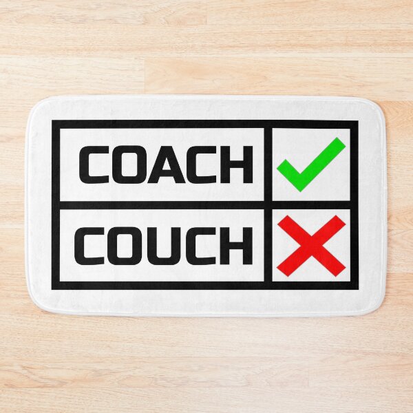 Item preview, Coach Versus Couch Funny Sports Slogan  designed and sold by plumpjose.