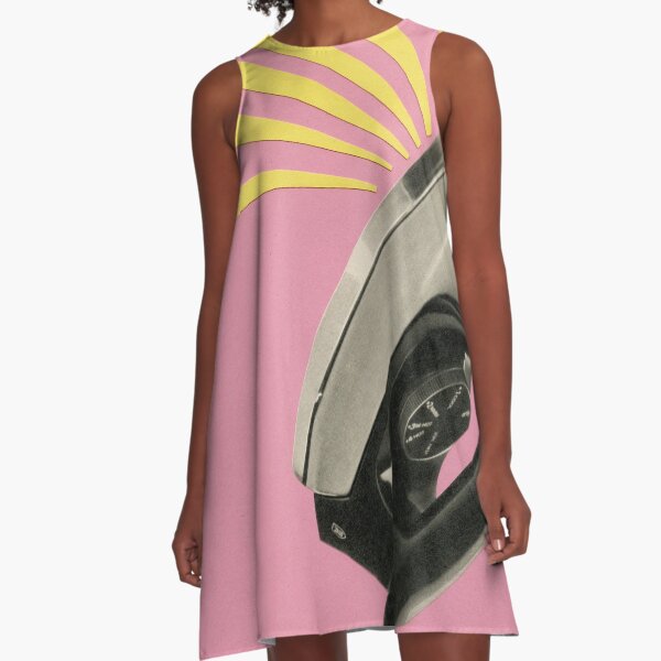 The Art of Ironing A-Line Dress