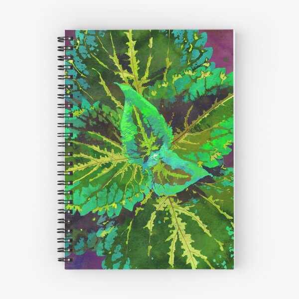 Item preview, Green Coleus Ornamental Plant - Botanical Art Illustration designed and sold by AndreaHelmArt.