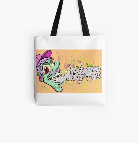 ECHT Smoke All Over Print Tote Bag