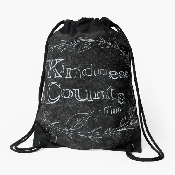 Item preview, Kindness Counts Chalk Lettering designed and sold by BoandMe.