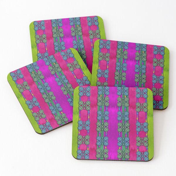 Item preview, flowers in a rainbow liana forest festive designed and sold by Pepita Selles.