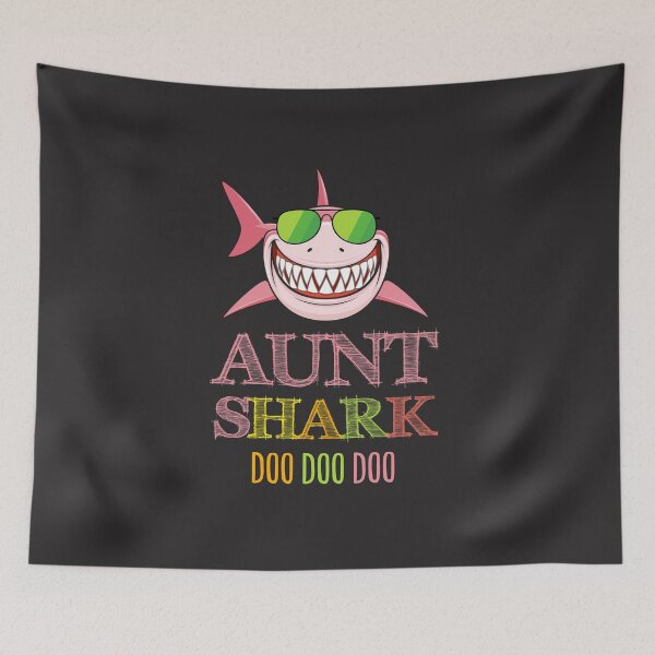 Item preview, Aunt Shark Doo Doo Doo designed and sold by Maka4.