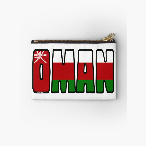 Item preview, Oman Font With Omani Flag designed and sold by Havocgirl.