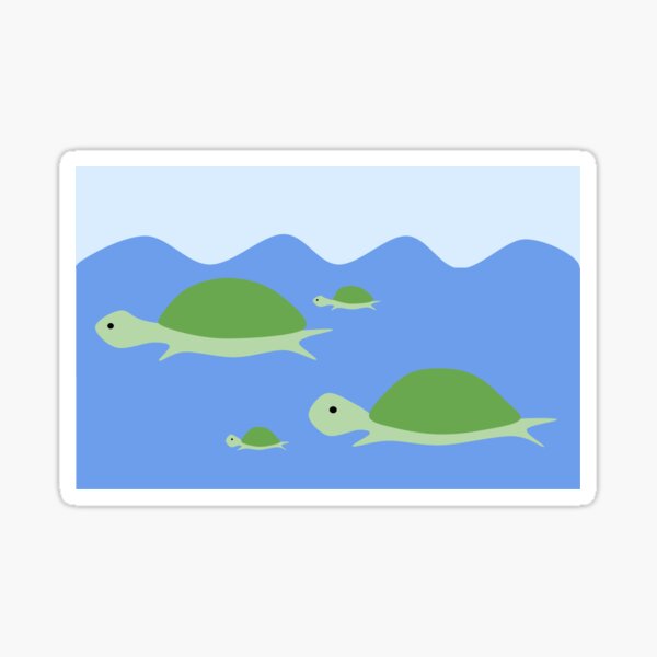 Aperçu de l'œuvre Des tortues créée et vendue par jayzie.