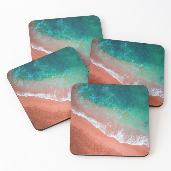 Item preview, Aerial Colourful Sandy Beach  designed and sold by The-Drone-Man.