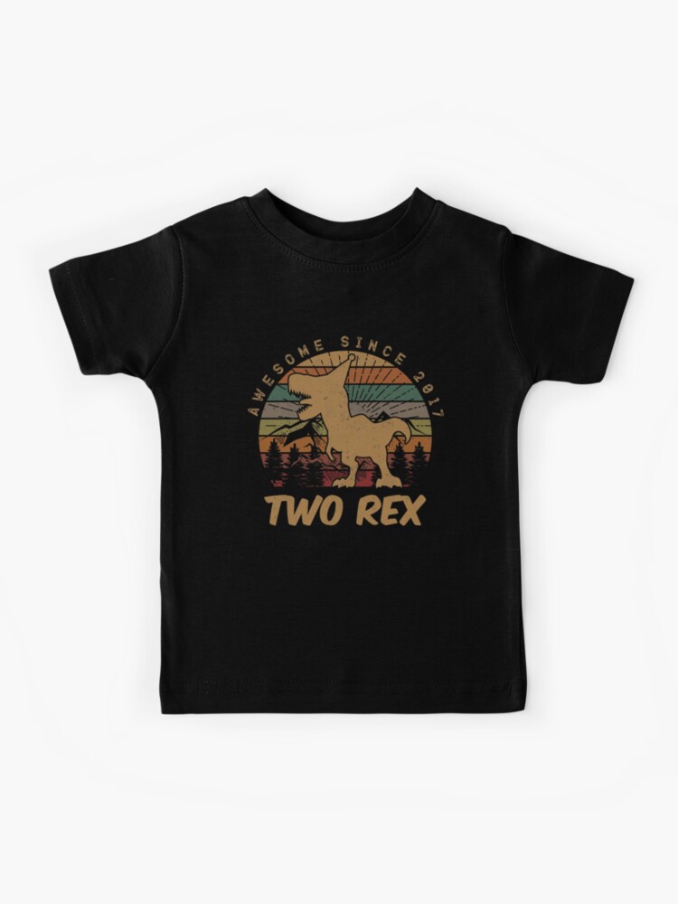Kids 2nd Birthday Two Rex Shirt Second Dinosaur Gifts 2 Year Old T-Shirt Kids 2nd Birthday Two Rex Shirt Second Dinosaur Gifts 2 Year Old T-Shirt