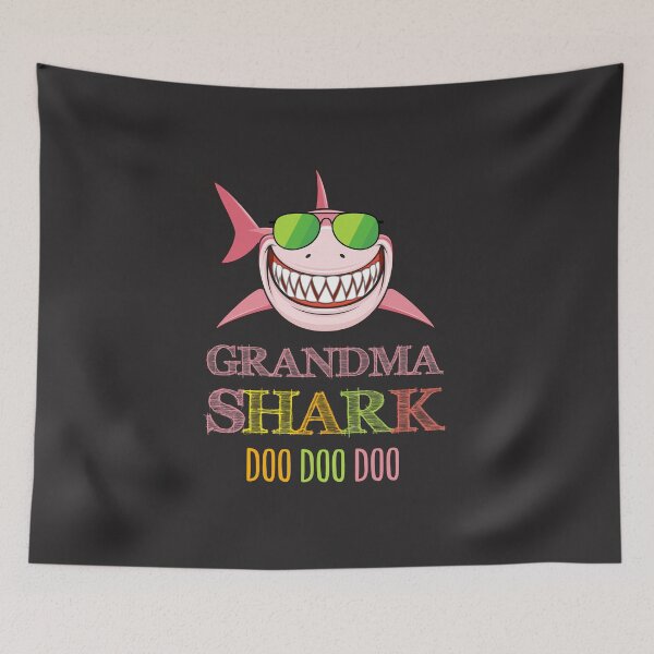 Item preview, Grandma Shark Doo Doo Doo designed and sold by Maka4.