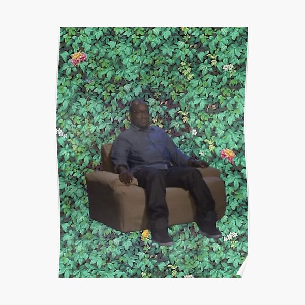 Hannibal Buress Obama portrait Poster
