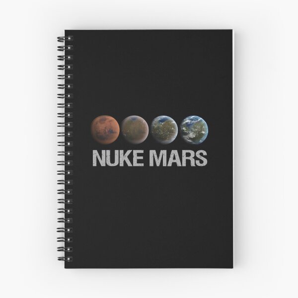 Artikelvorschau, Nuke Mars entworfen und verkauft von Novel Gifts.