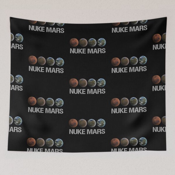 Item preview, Nuke Mars designed and sold by Novel Gifts.