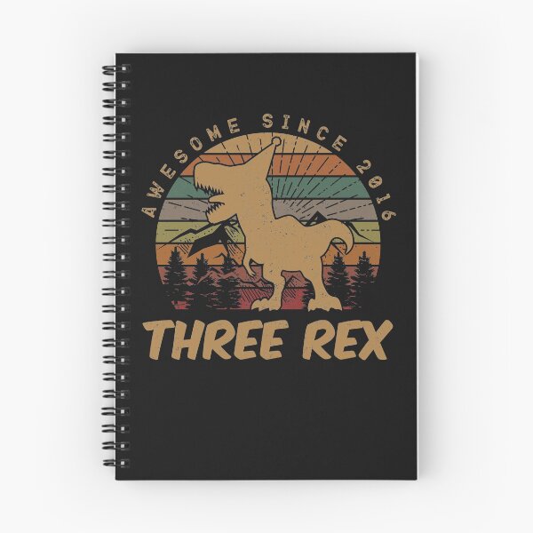 Item preview, Kids 3rd Birthday Three Rex Third Dinosaur 3 Year Old Gifts  designed and sold by Nikolaienko Artem.