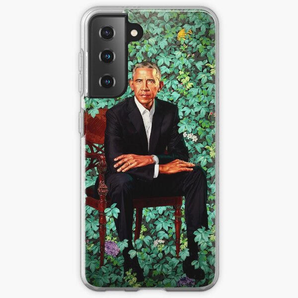 Unframed President Barack Obama Smithsonian's National Portrait Gallery Samsung Galaxy Soft Case