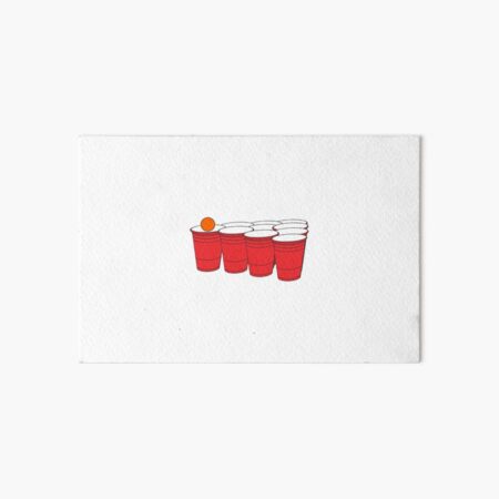 Red plastic drinking cup by william-fehr-creative