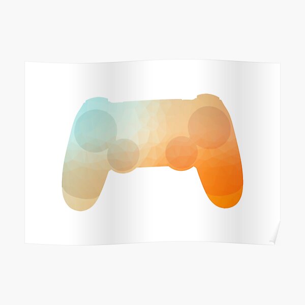 Playstation 4 Controller Poster