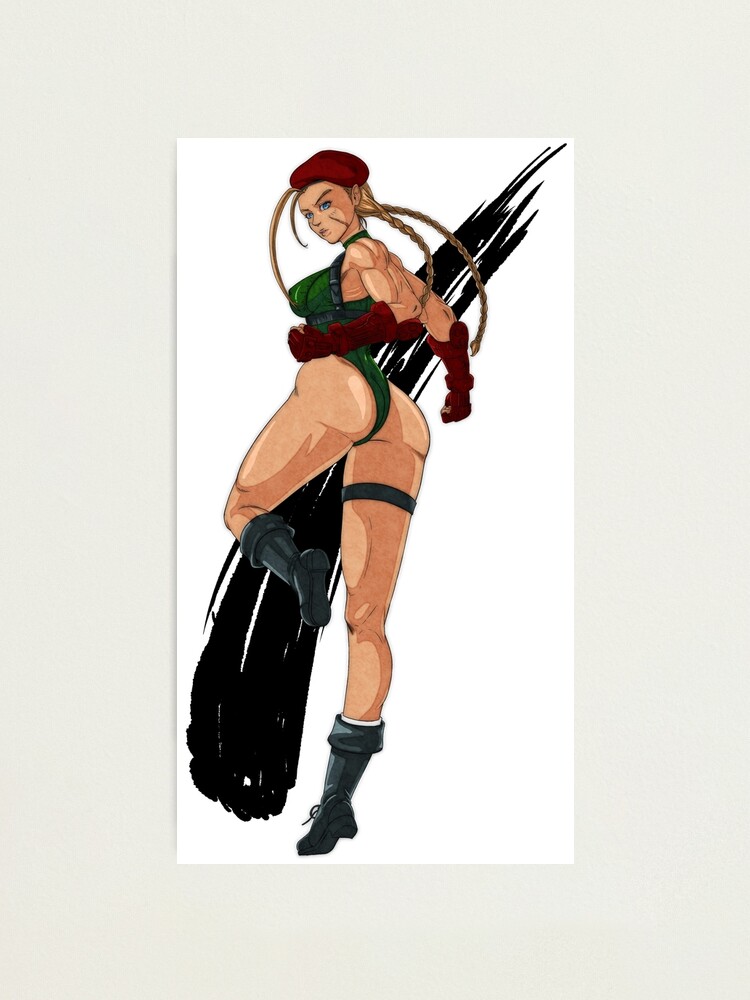 Cammy Street Fighter 2 Spiral Arrow Photographic Print for Sale by  polinko90