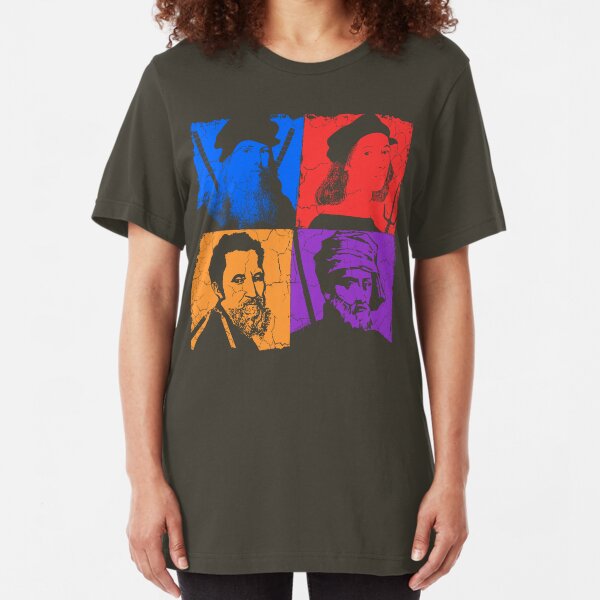 Renaissance Ninjas Slim Fit T-Shirt