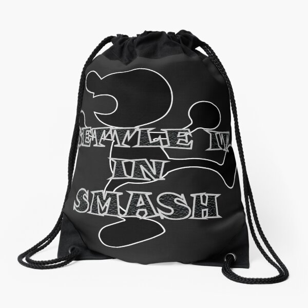 Settle it in Smash - Game&Watch Drawstring Bag