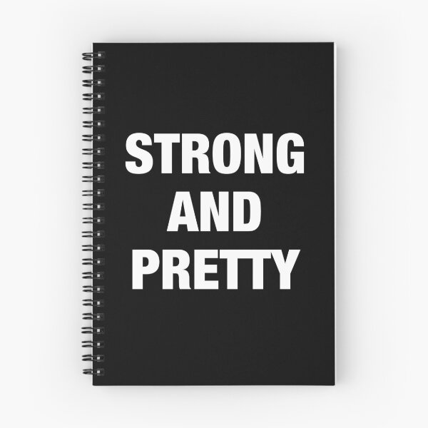 Item preview, STRONG AND PRETTY designed and sold by Novel Gifts.