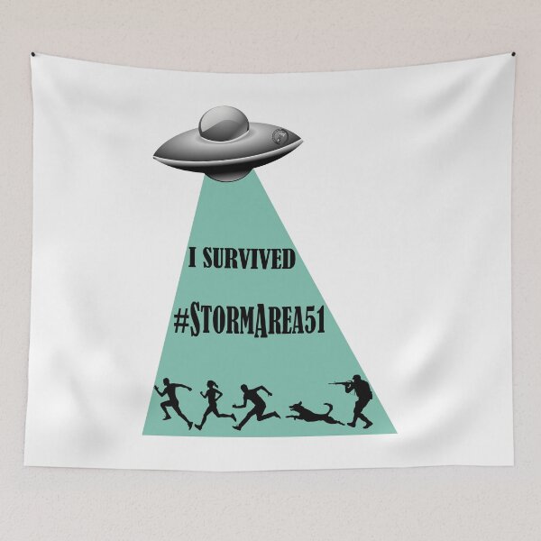 Item preview, I Survived Storm Area 51 designed and sold by MotoringZen.
