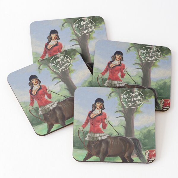 Item preview, Centaur Monster Girl Pin Up designed and sold by DHMoldon.