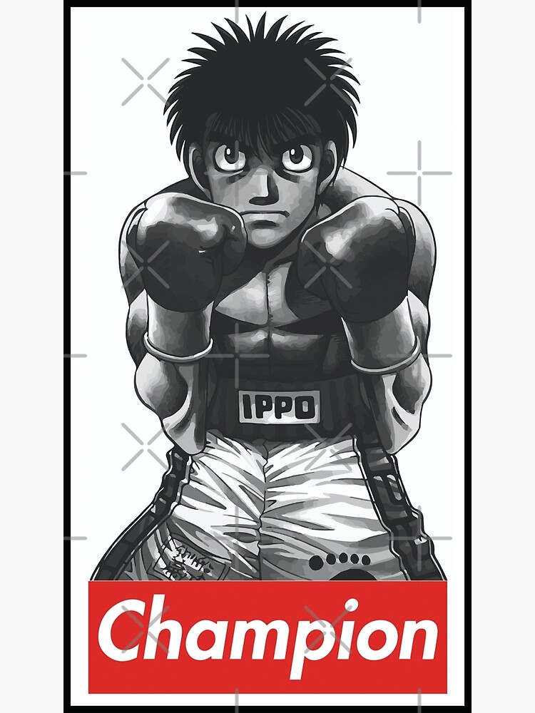 Hajime No Ippo The Champion Greeting Card By Rareloot19 Redbubble