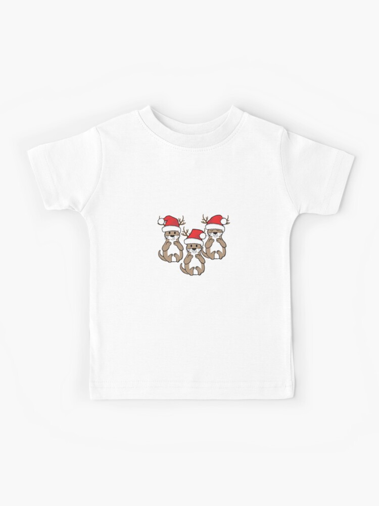 All Of The Otter Reindeer Christmas Holiday T Shirt