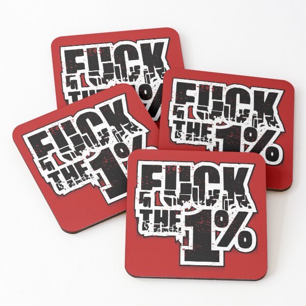Item preview, Fu** the 1%! Against the superrich  designed and sold by Cutebutfunny.