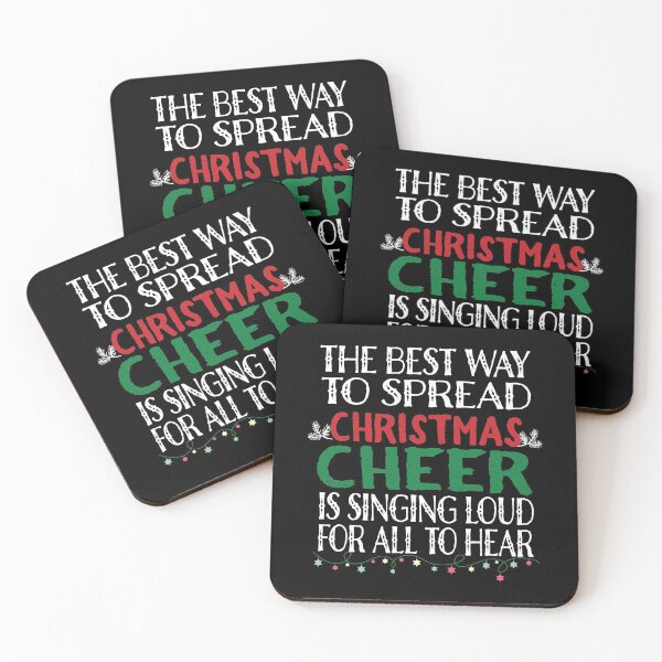 Item preview, The Best way To Spread Christmas Cheer Sing Loudly print designed and sold by tronictees.