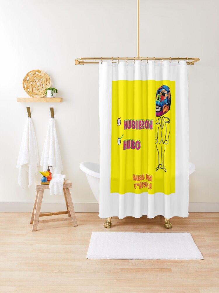 Habla Bien C N This Is A Psa Shower Curtain By Paopolli Redbubble