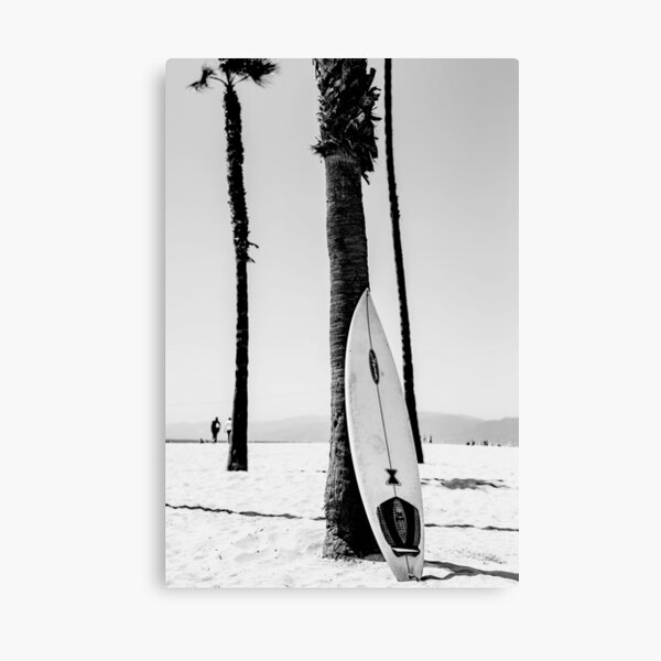 Item preview, Surfboard Black and White Wall Art designed and sold by Claireandrewss.