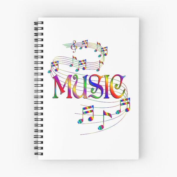 Item preview, Flowing Music Notes designed and sold by CoolDoodles.