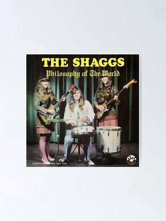 The Shaggs Band Shirt| Philosophy Of The World Concert Tee
