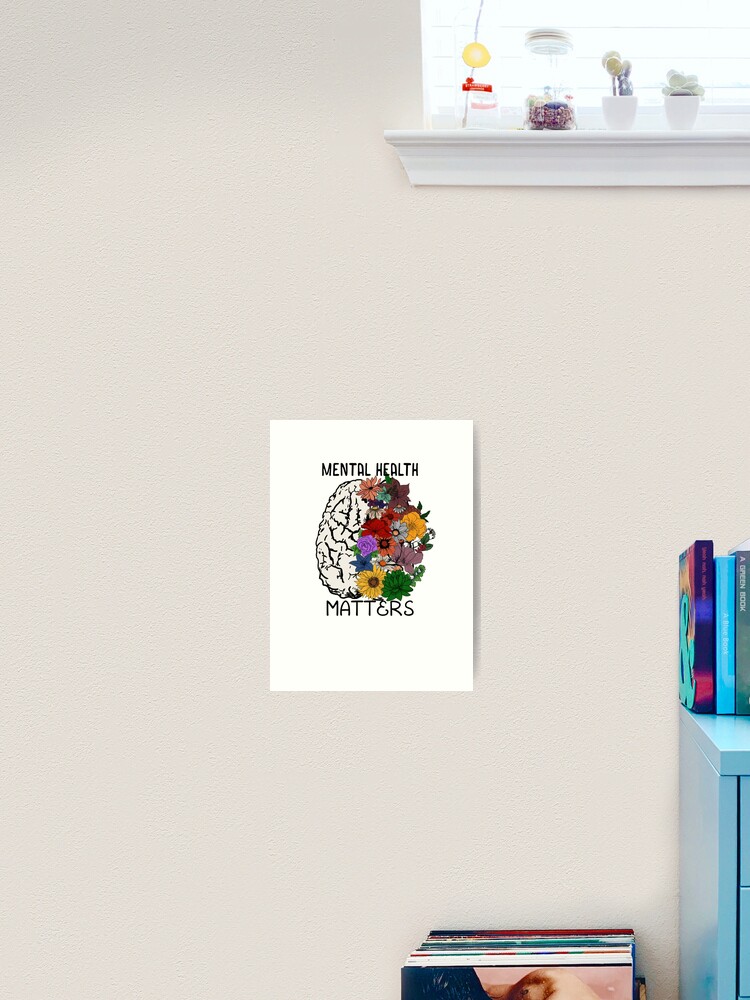 Mental Health Wall Art for Sale