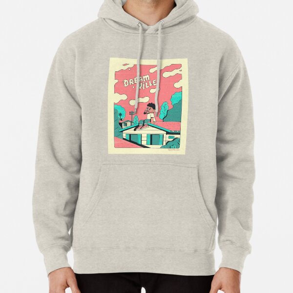 Pink dreamville clearance hoodie