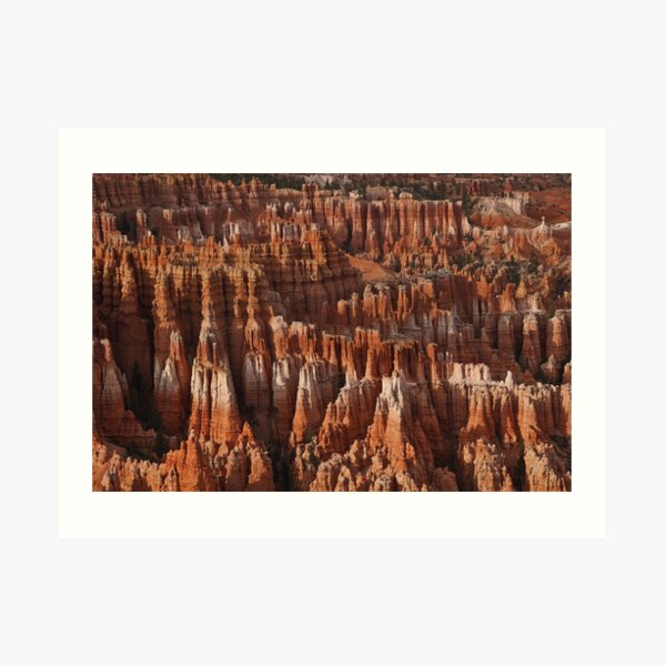 Bryce Canyon Castles Art Print